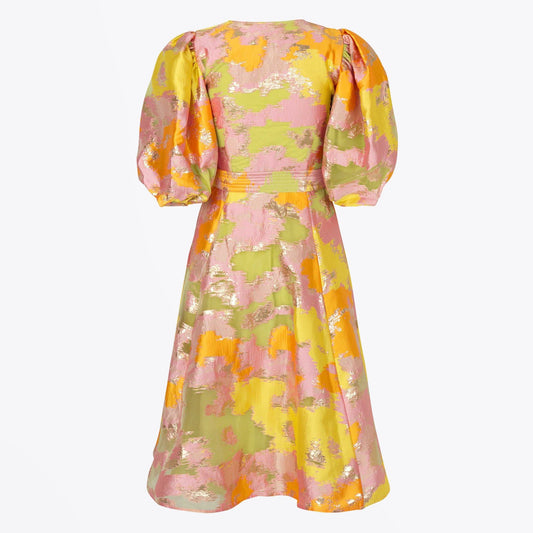 - Amira - Abstract Print Dress - Multi