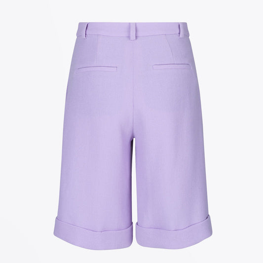 - Estella - High-Rise Shorts - Lilac