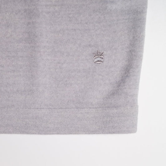 Merino Crew Neck T-Shirt - Grey