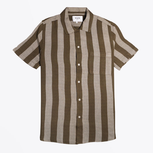 - Cheesecloth Drape Shirt - Green