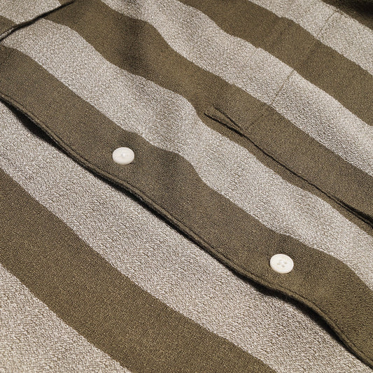 - Cheesecloth Drape Shirt - Green