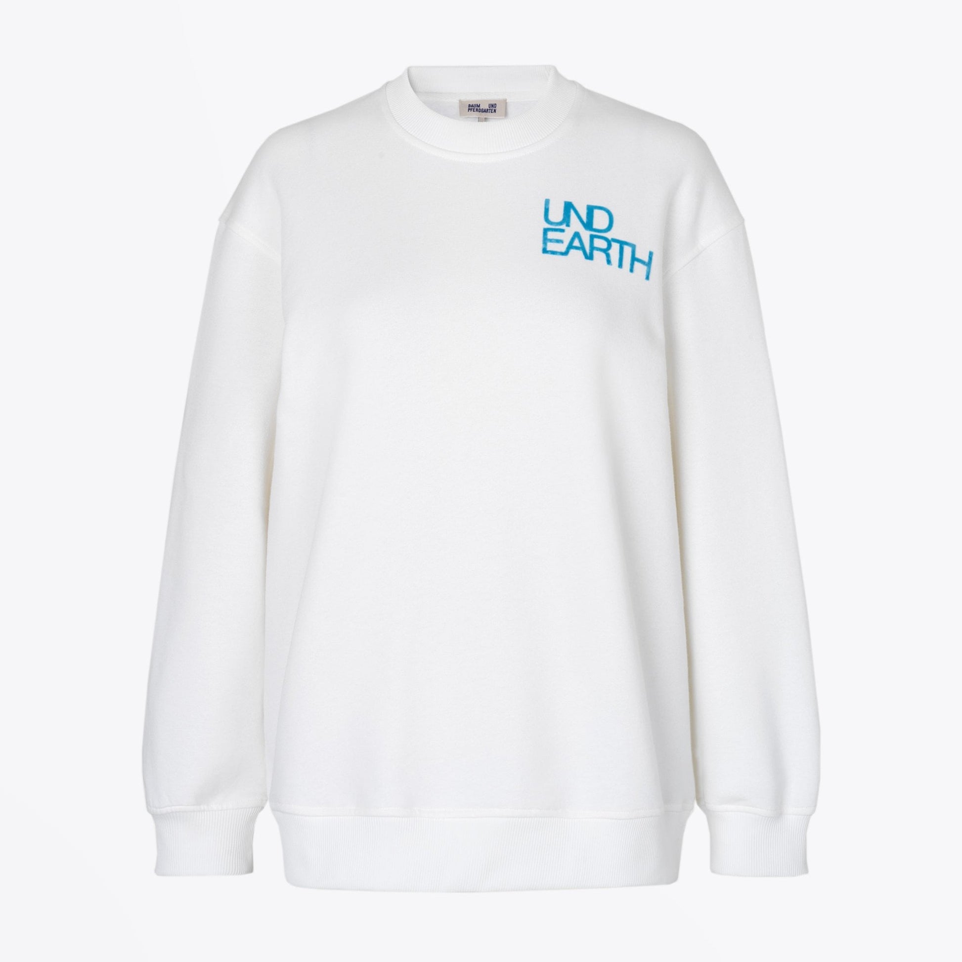 Baum Jimi Crew-Neck Sweatshirt - White