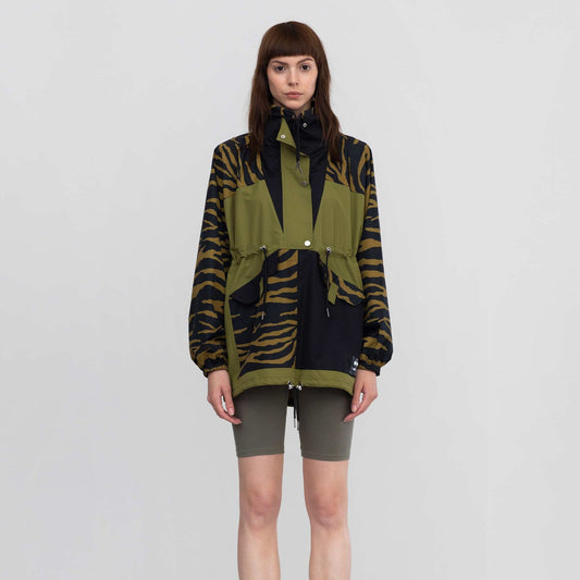 - Waterproof Printed Anorak - Green