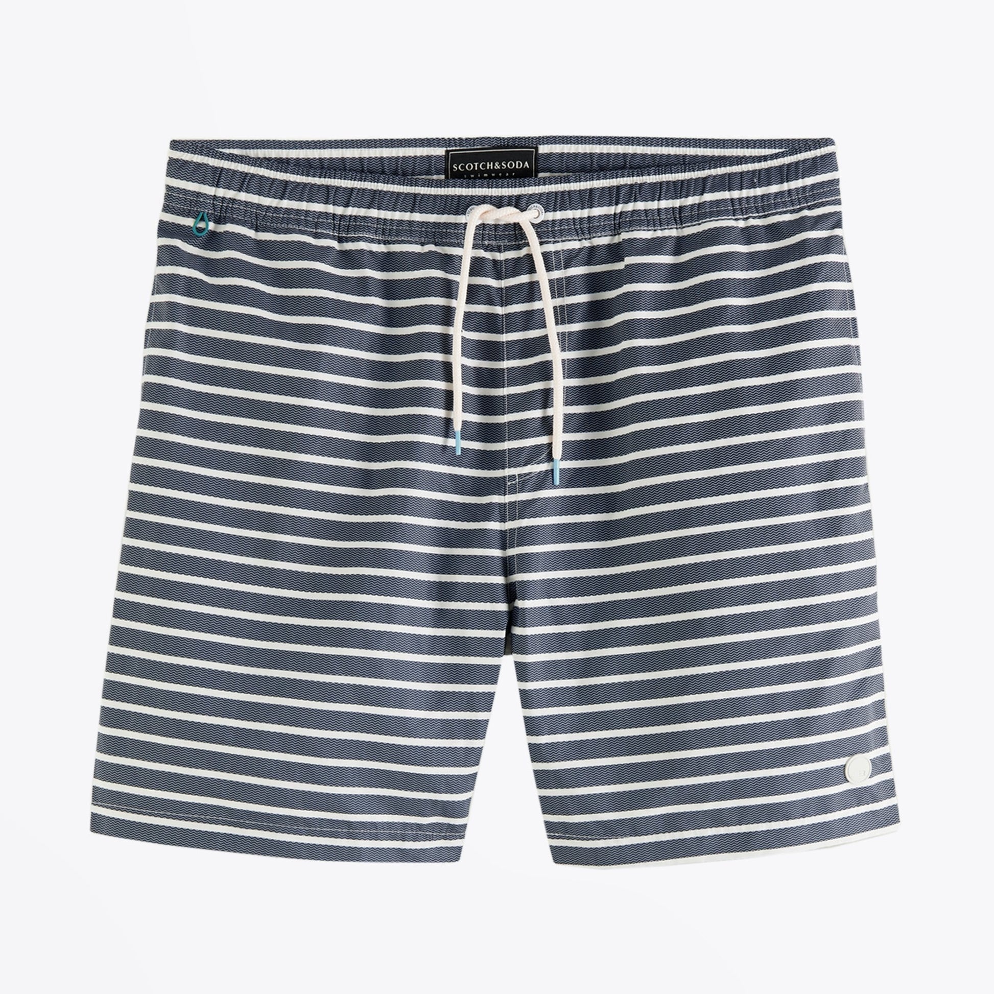 Scotch Mid-Length Swim Shorts - Navy