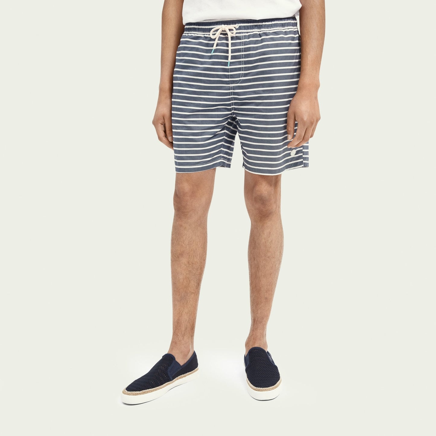 Mid-Length Swim Shorts - Navy