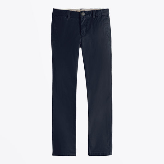 Garment-Dyed Twill Chinos - Navy