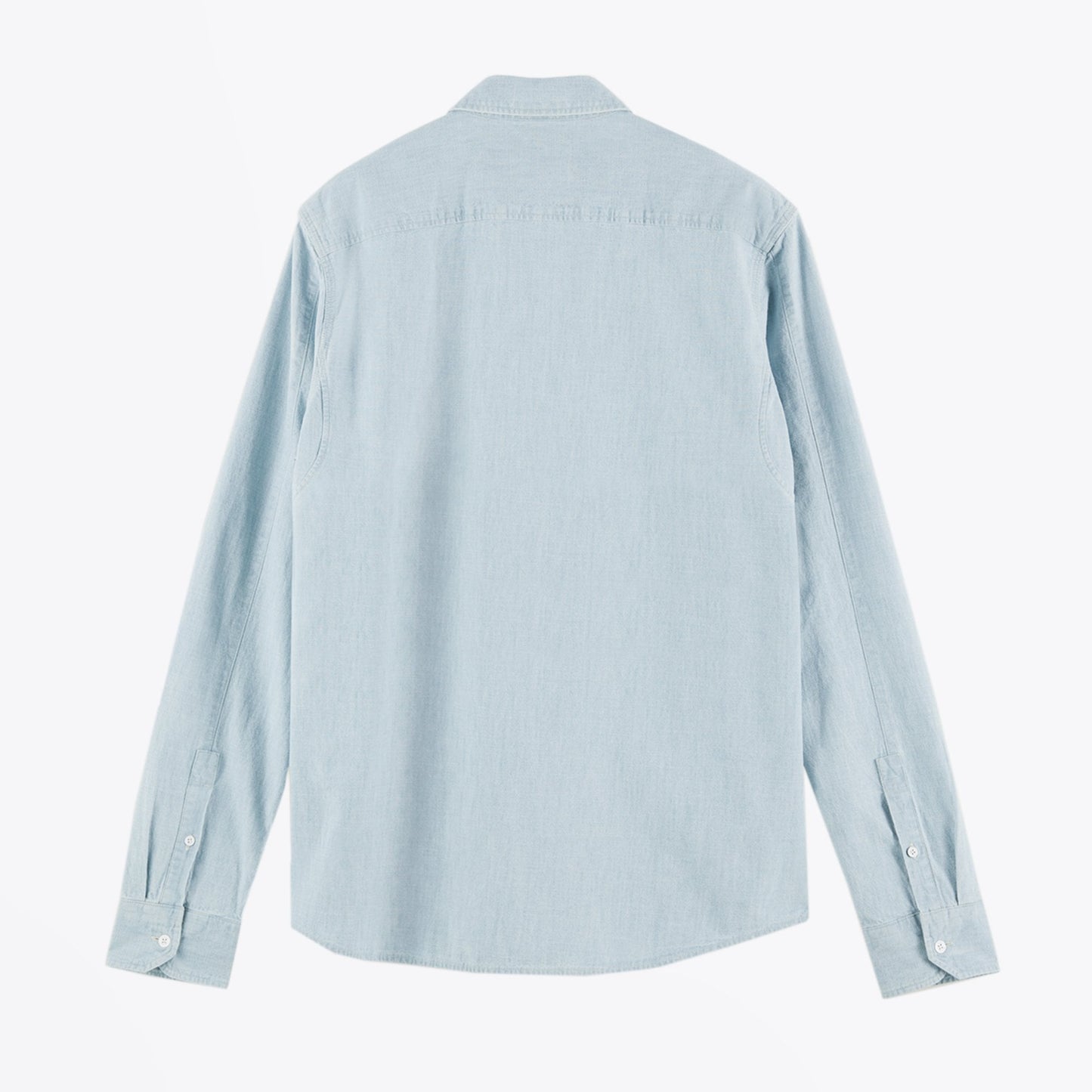 - Chambray Shirt - Blue