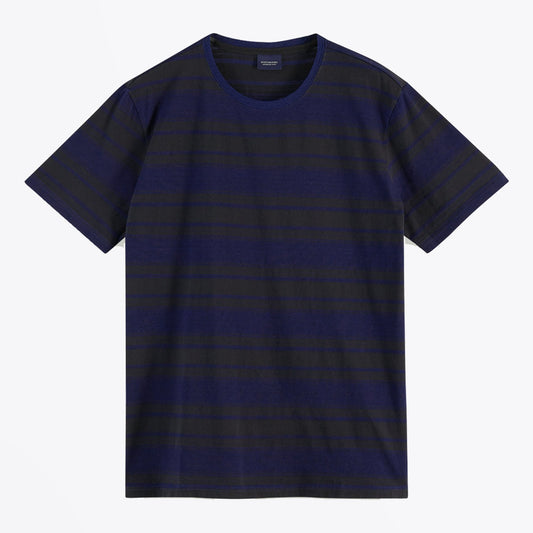 - Stripe T-Shirt - Navy