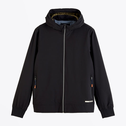 Hooded Jacket - Black