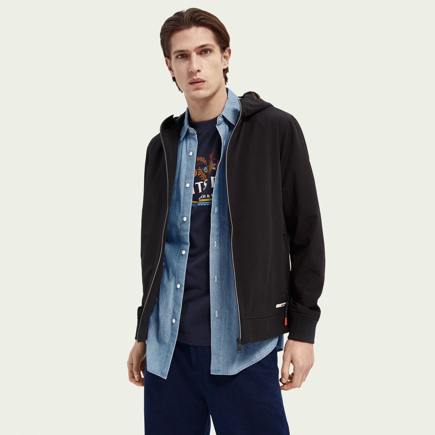Hooded Jacket - Black
