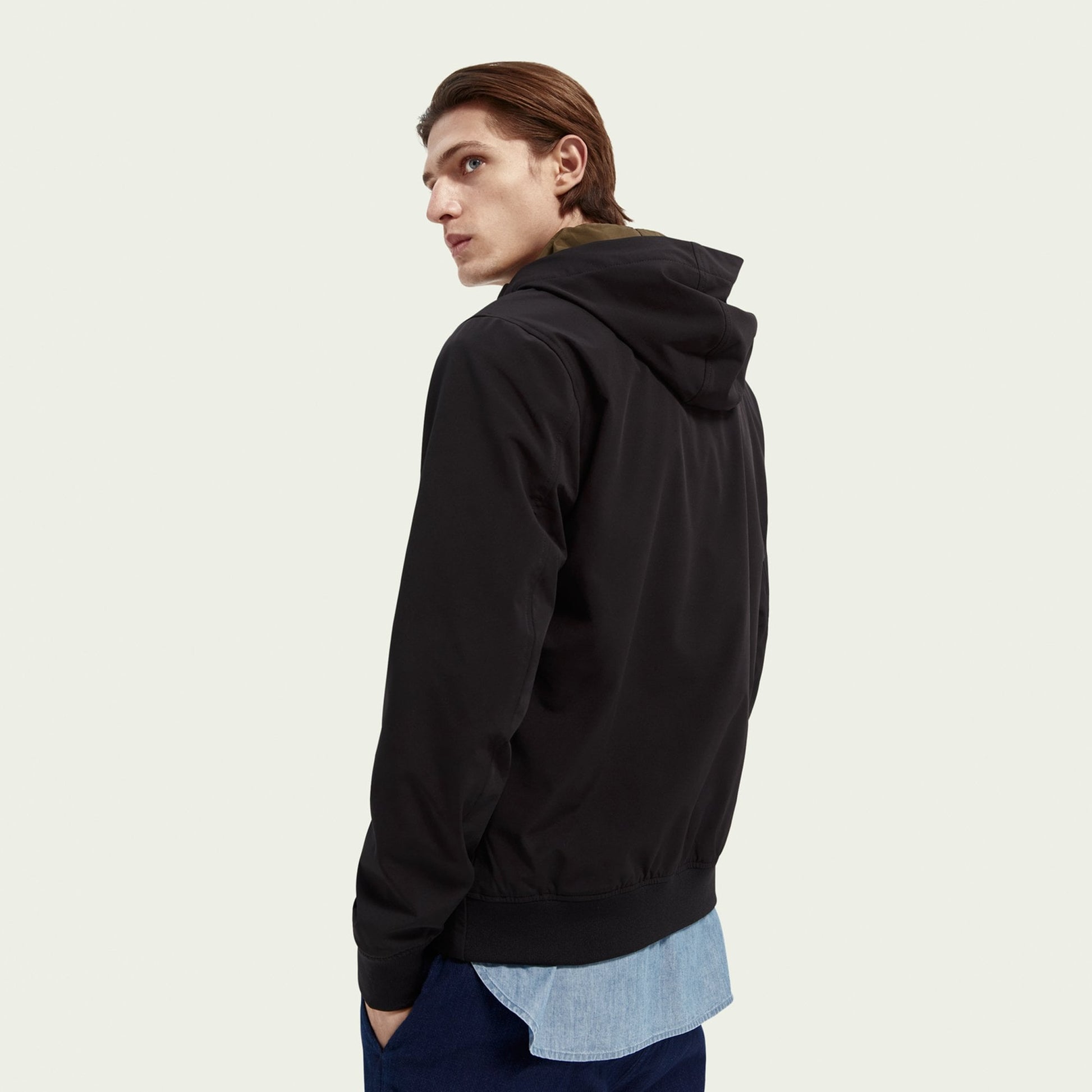 Scotch Hooded Jacket - Black
