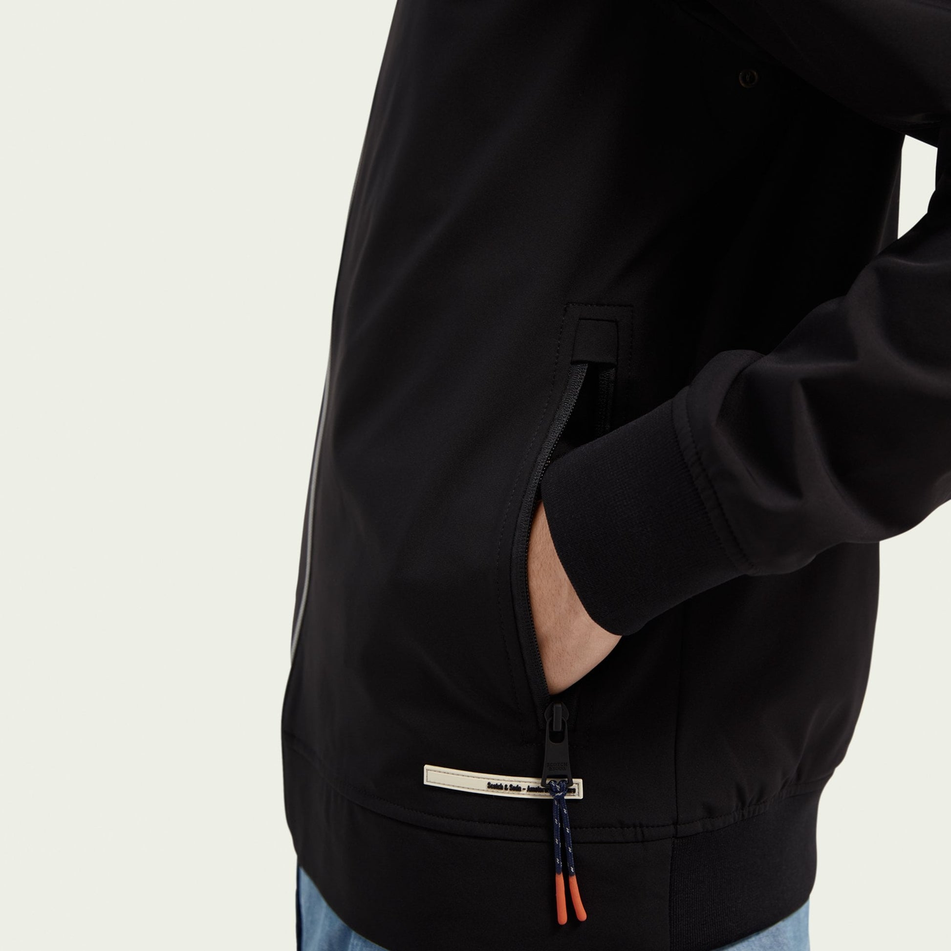 Scotch Hooded Jacket - Black