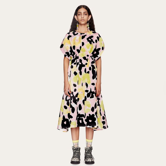 Jordan Dress - Watercolour Flora