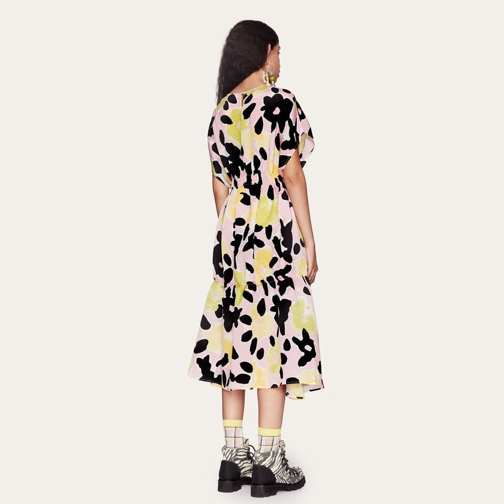 Jordan Dress - Watercolour Flora