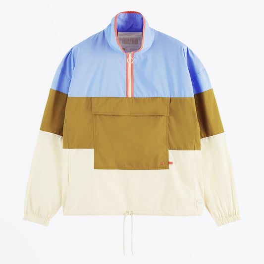 - Colour-Block Anorak - Multi
