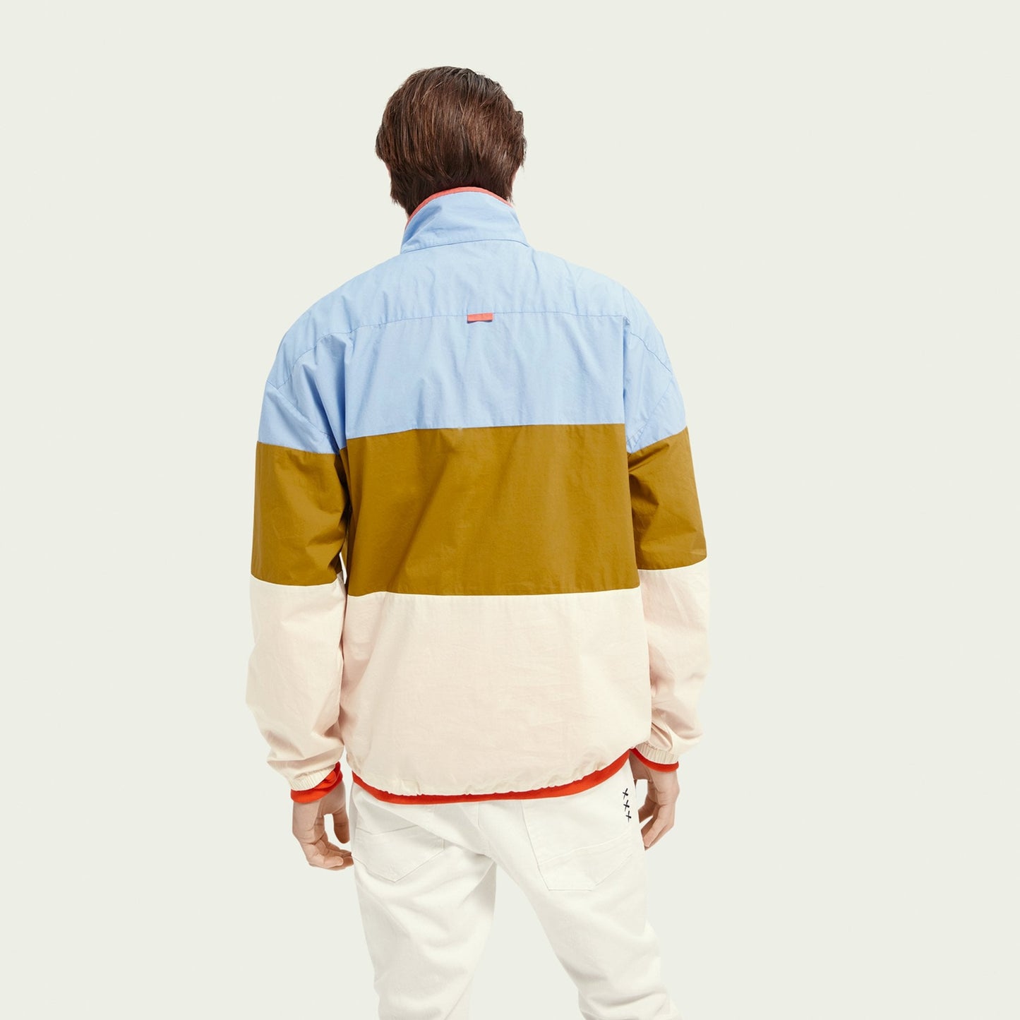 - Colour-Block Anorak - Multi