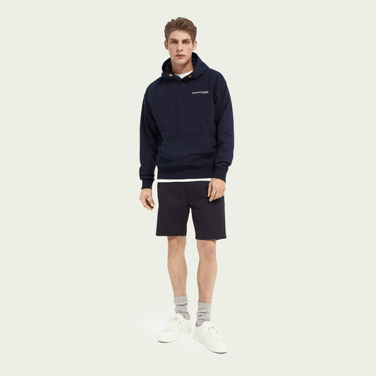 - Stuart - Cotton-Stretch Shorts - Navy