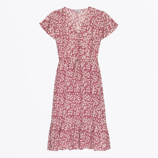 Kiki Dress - Scarlet Camellia