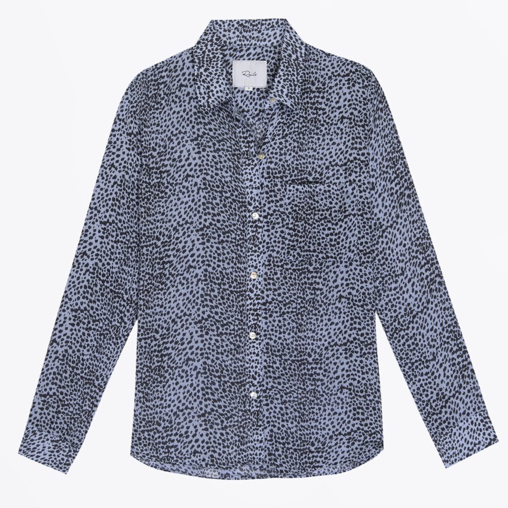 Rails Josephine Shirt - Blue Lynx