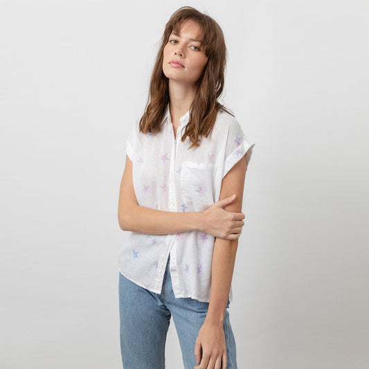 - Whitney Shirt - Tie Dye Stars