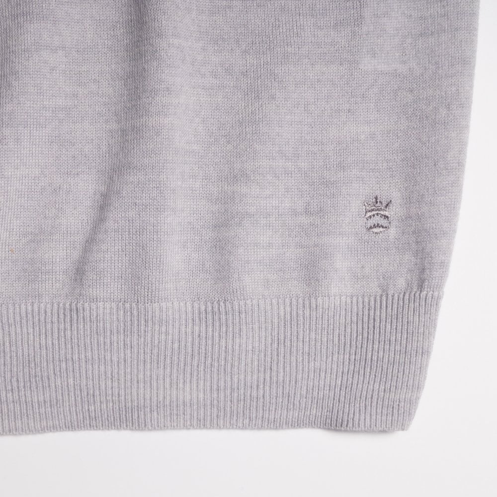 Thomas Merino Polo Shirt - Grey
