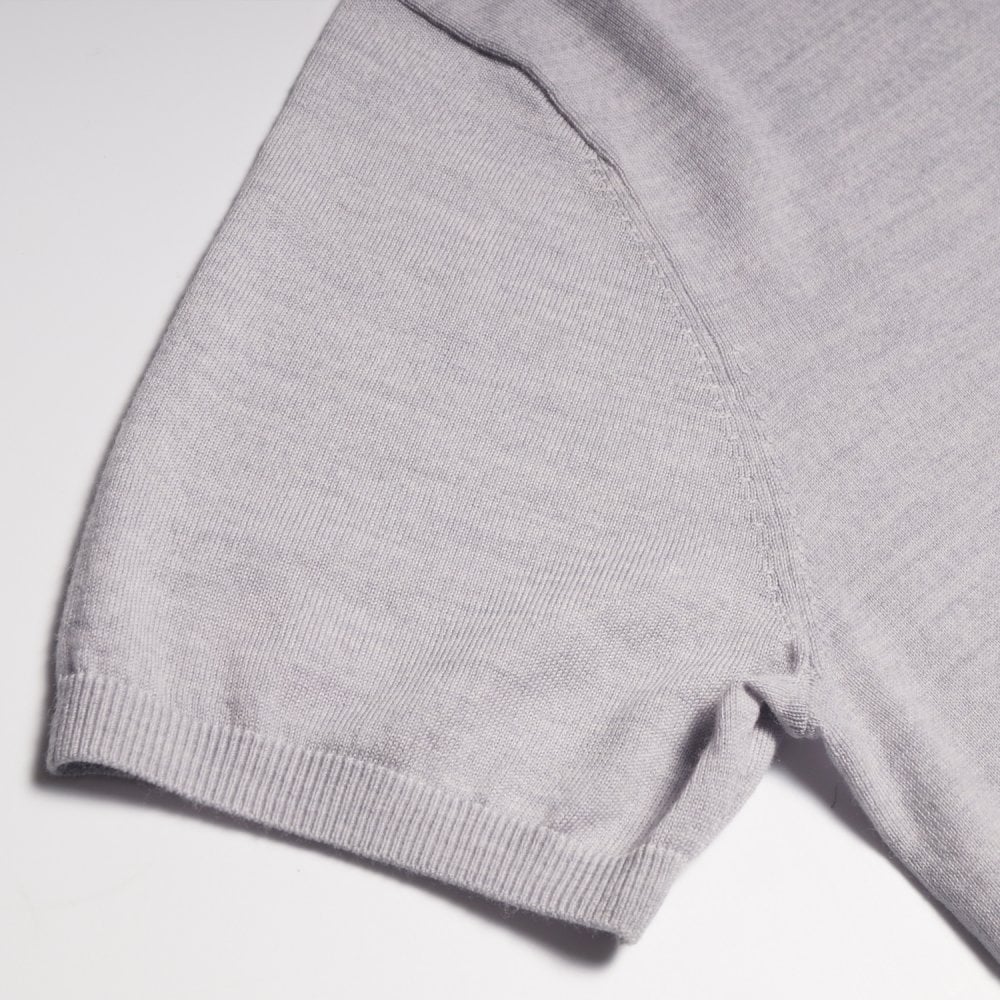 Thomas Merino Polo Shirt - Grey
