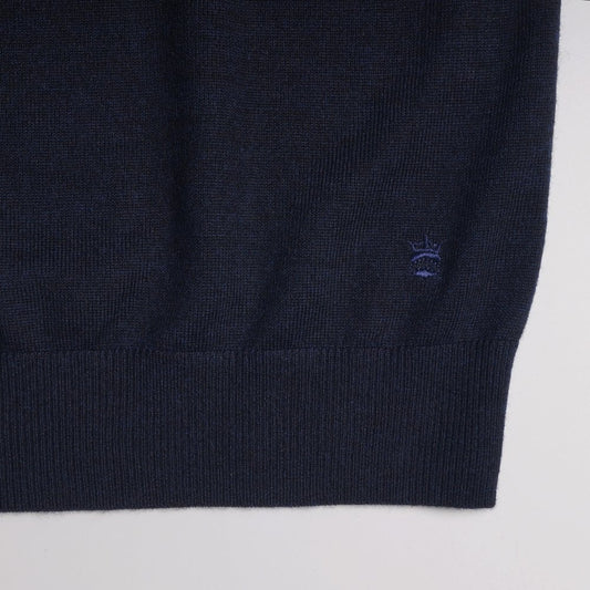 Merino Polo Shirt - Navy