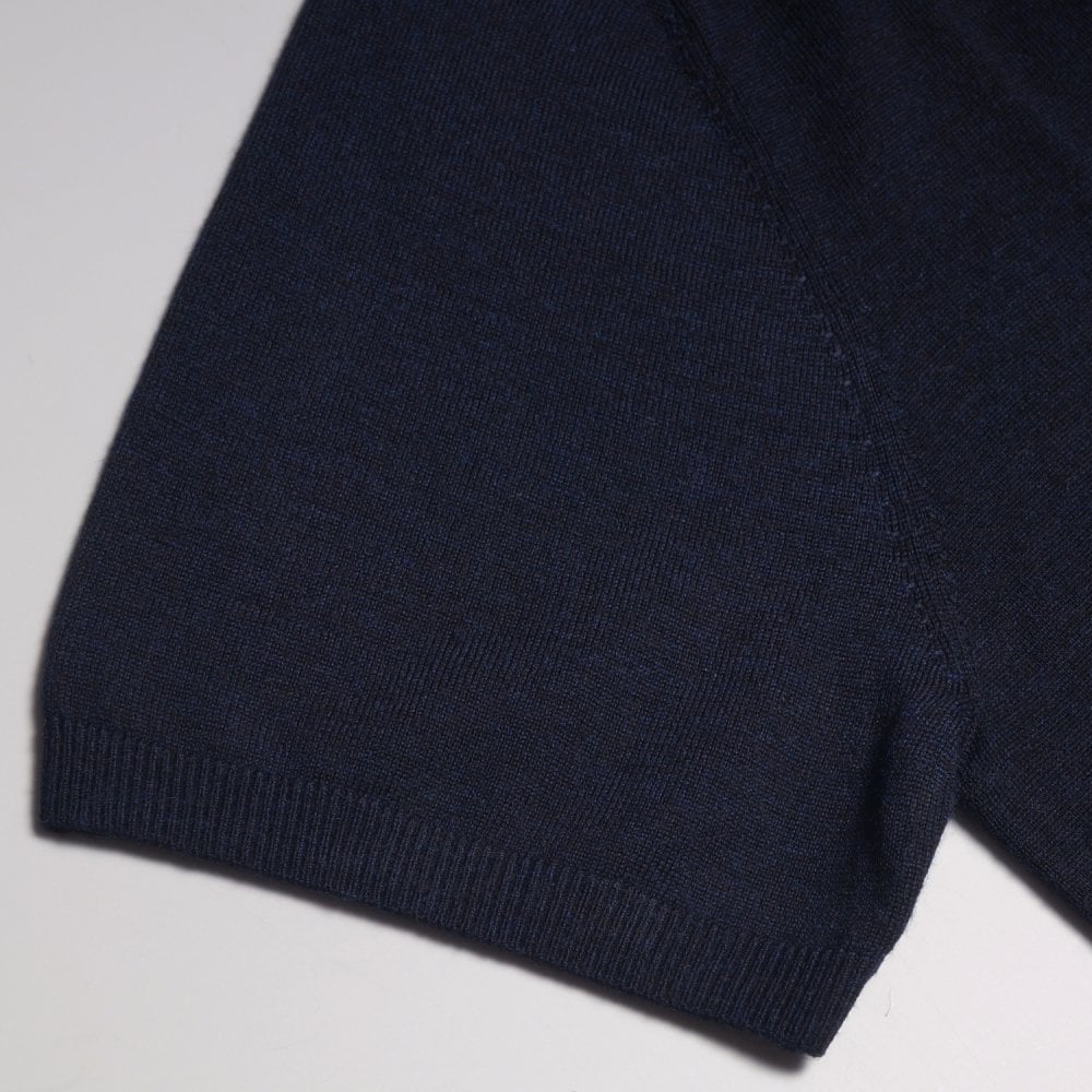 Thomas Merino Polo Shirt - Navy