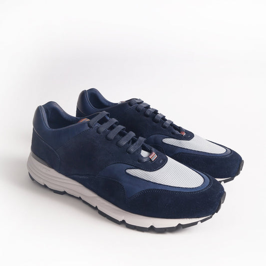 - Suede 'Gordon' Trainers - Navy