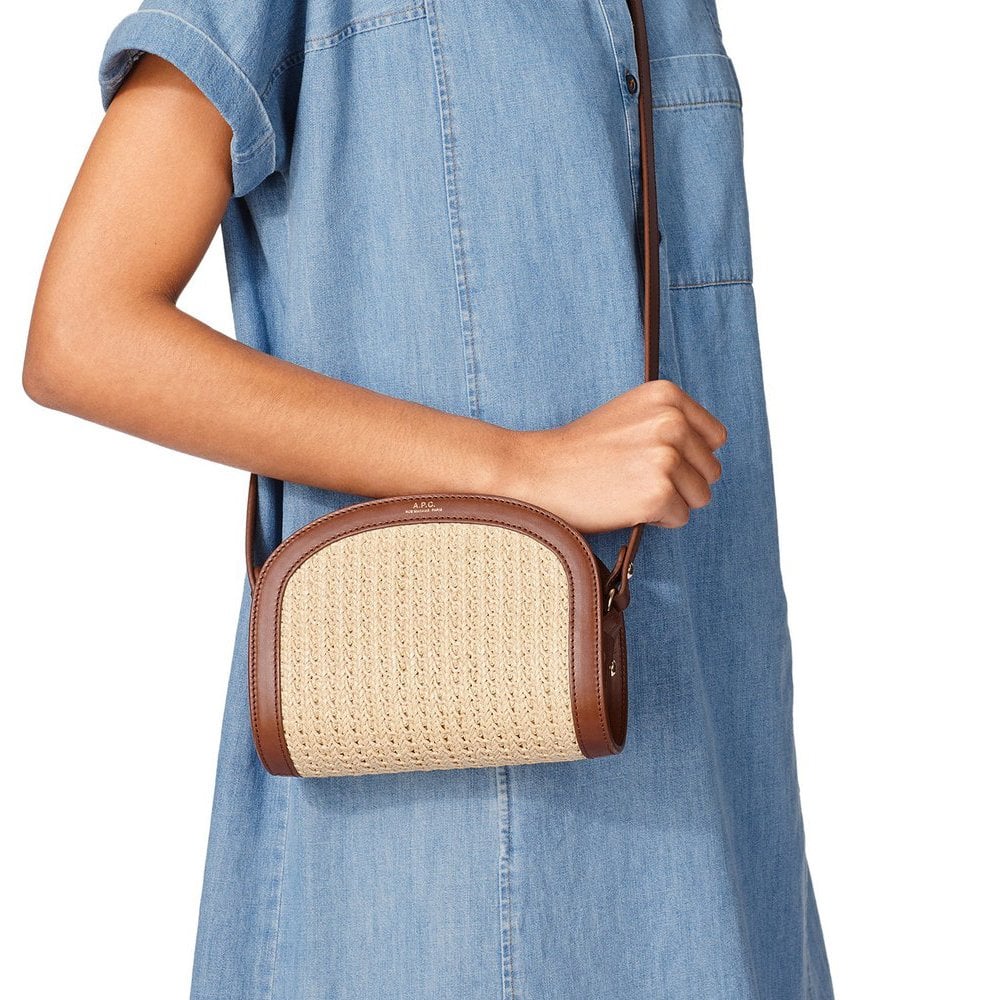 Half Moon Bag - Canvas Hazelnut