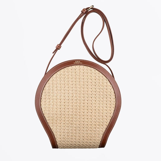 Myla Raffia Bag - Hazelnut