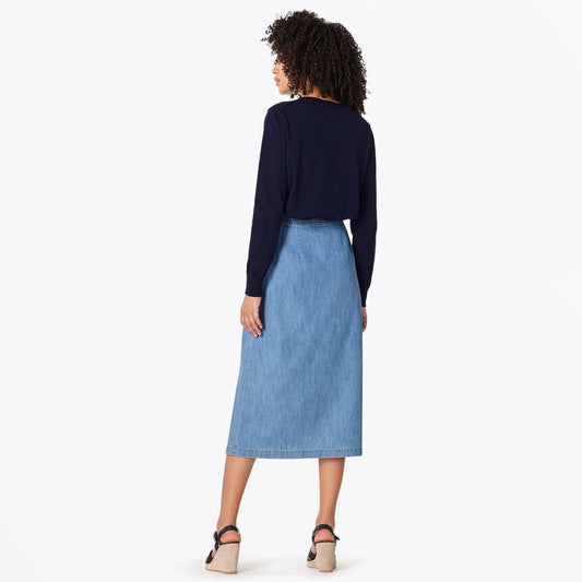 - Deauville Skirt - Pale Blue