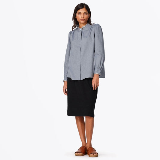 - Patty Blouse - Dark Blue