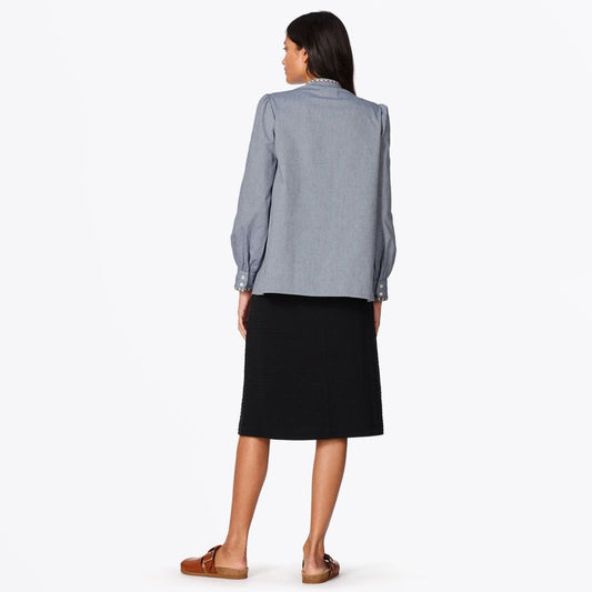 - Patty Blouse - Dark Blue