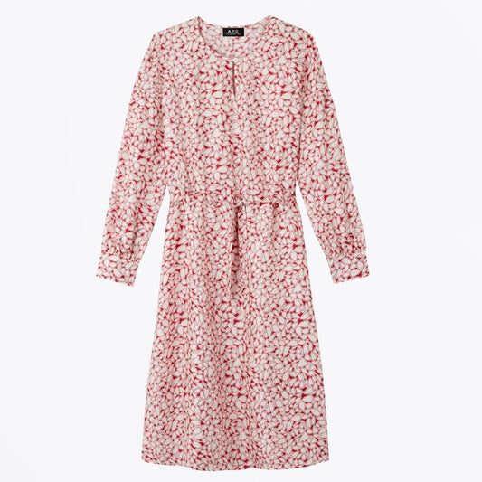 - Clemence Dress - Raspberry