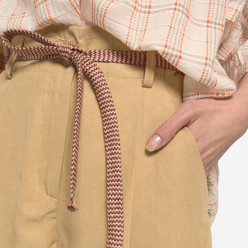 Ottod'Ame - High Waist Shorts - Caramel