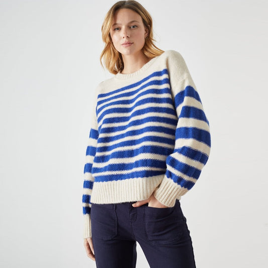 Macan Stripes Jumper - Blue