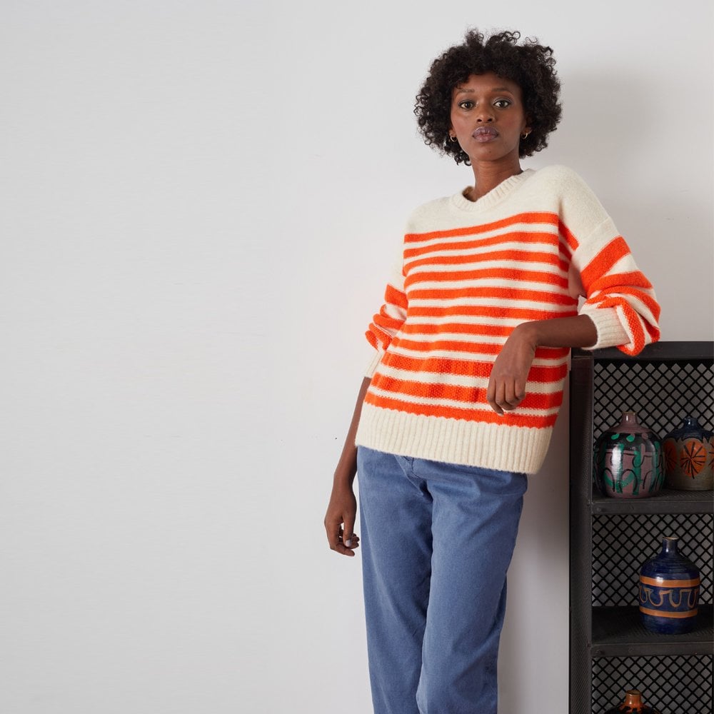 Macan Stripes Jumper - Orange