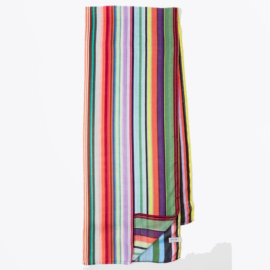 - Super Stripe Woven Scarf