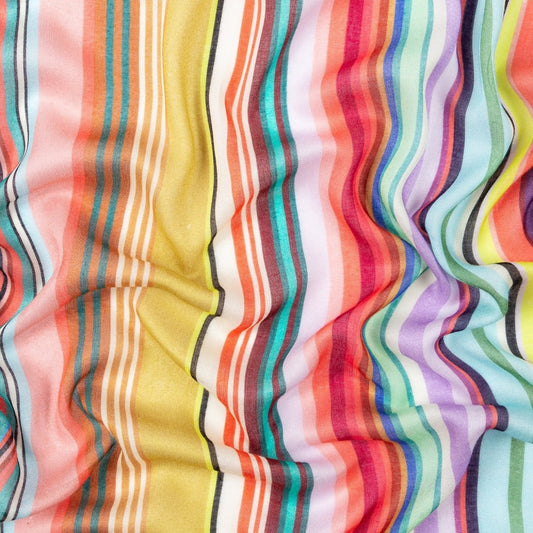 - Super Stripe Woven Scarf