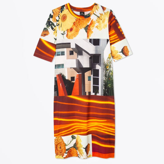 - Daydreaming Floral Dress - Light Rust