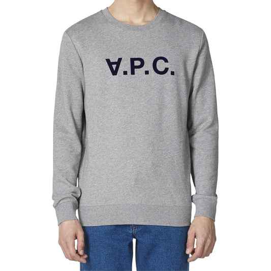- VPC Brushed Cotton Sweater - Grey
