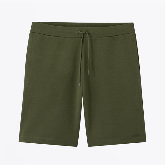 - René - Cotton Drawstring Shorts - Khaki Green