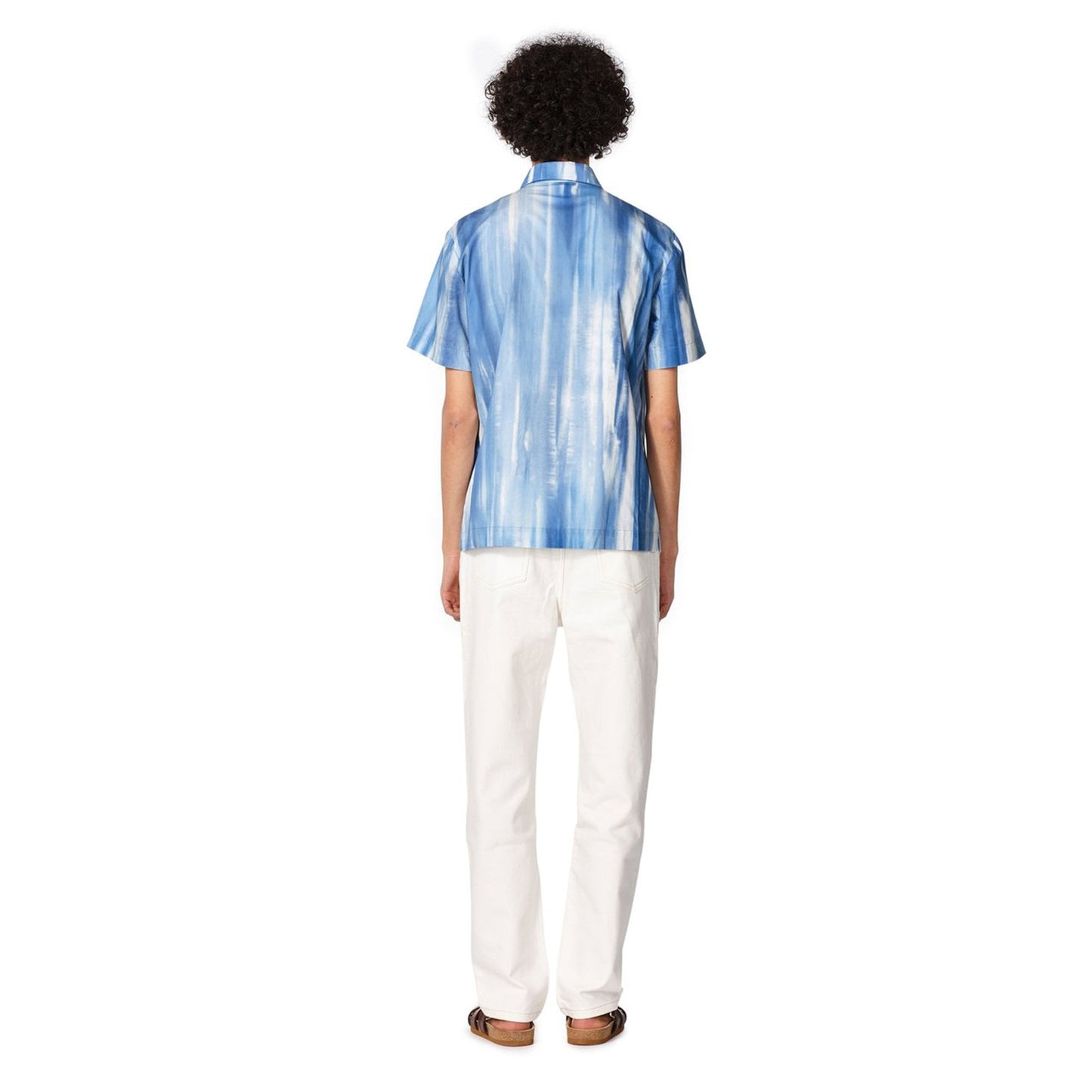 Joseph - Tie-Dye Short-Sleeve Shirt - Blue
