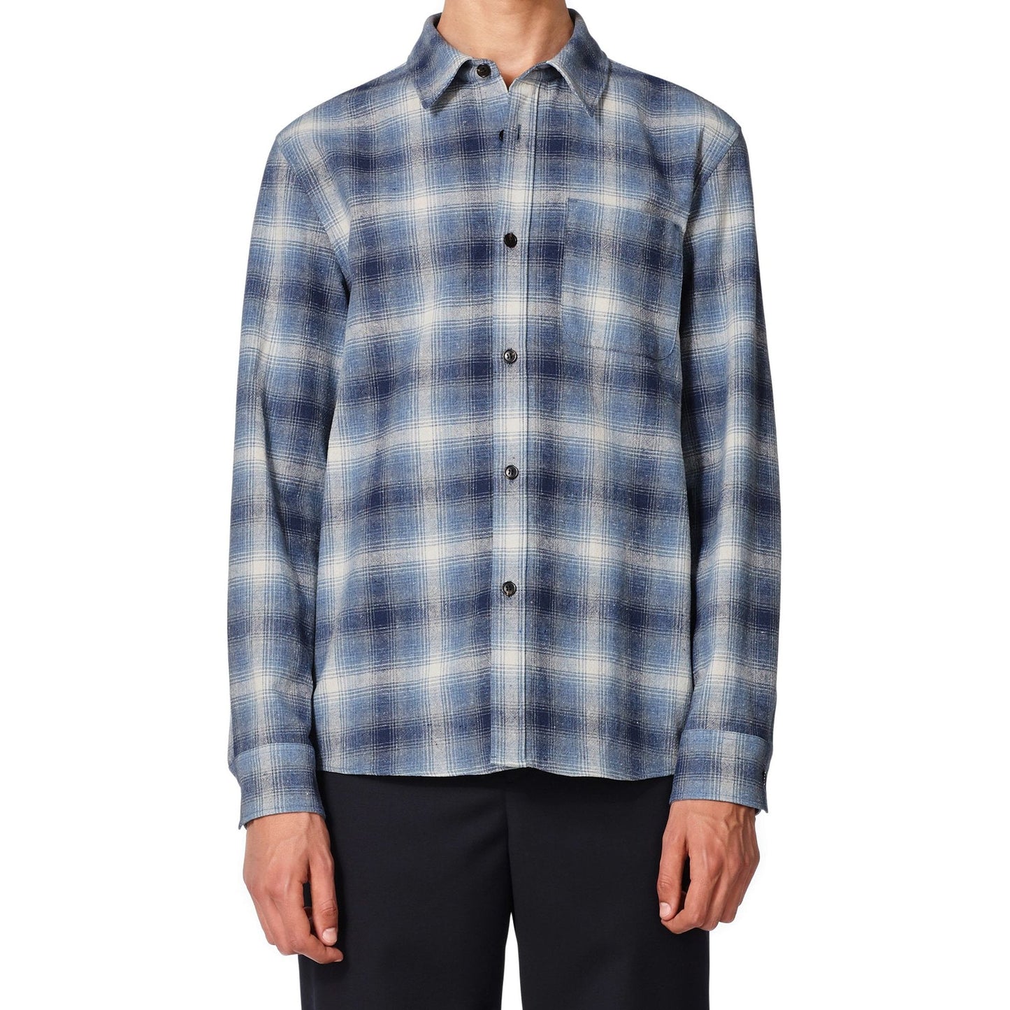 - Trek - Plaid Shirt - Blue