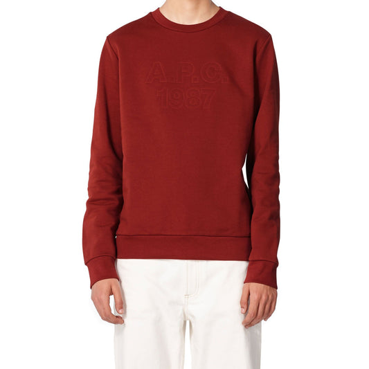 - Dan - Crew Sweatshirt - Burgundy