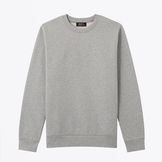 - Dan - Crew Sweatshirt - Heather Grey