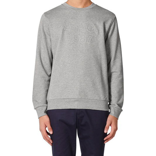 - Dan - Crew Sweatshirt - Heather Grey
