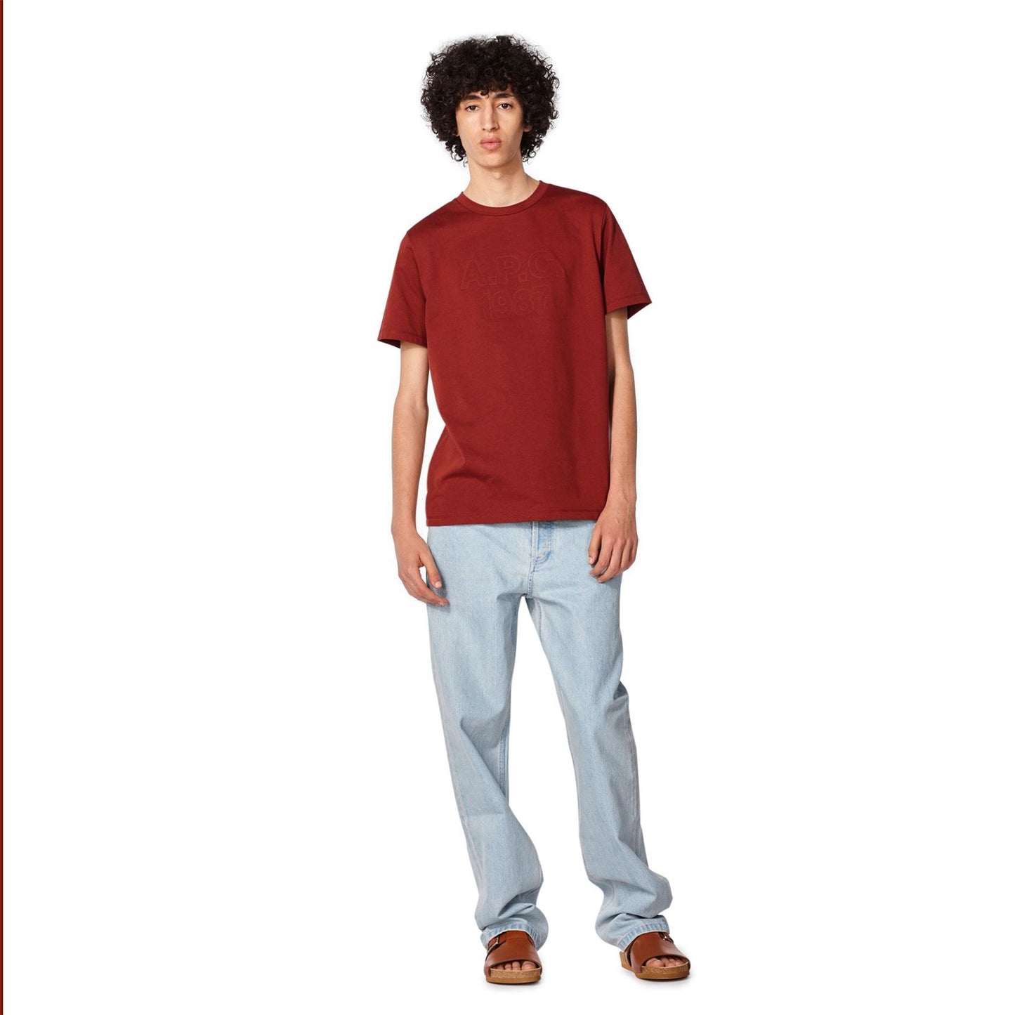 Hartman - Logo T-Shirt - Burgundy
