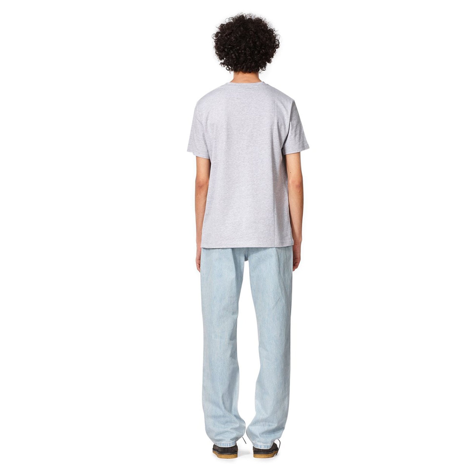 A.P.C. Hartman - Logo T-Shirt - Heather Grey